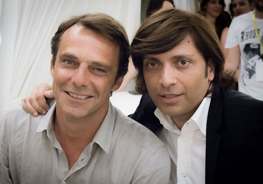 Premio "Castello d'oro" ad Anton Giulio Grande, testimonial della serata Alessandro Preziosi