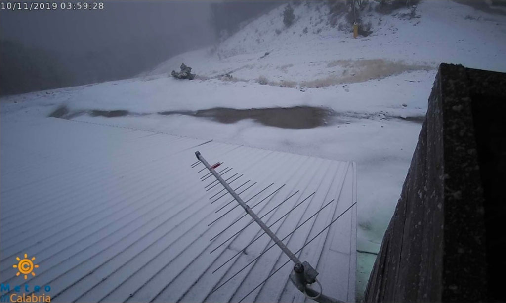 Maltempo: arriva la prima neve in Sila, temperature in calo in tutta la Calabria