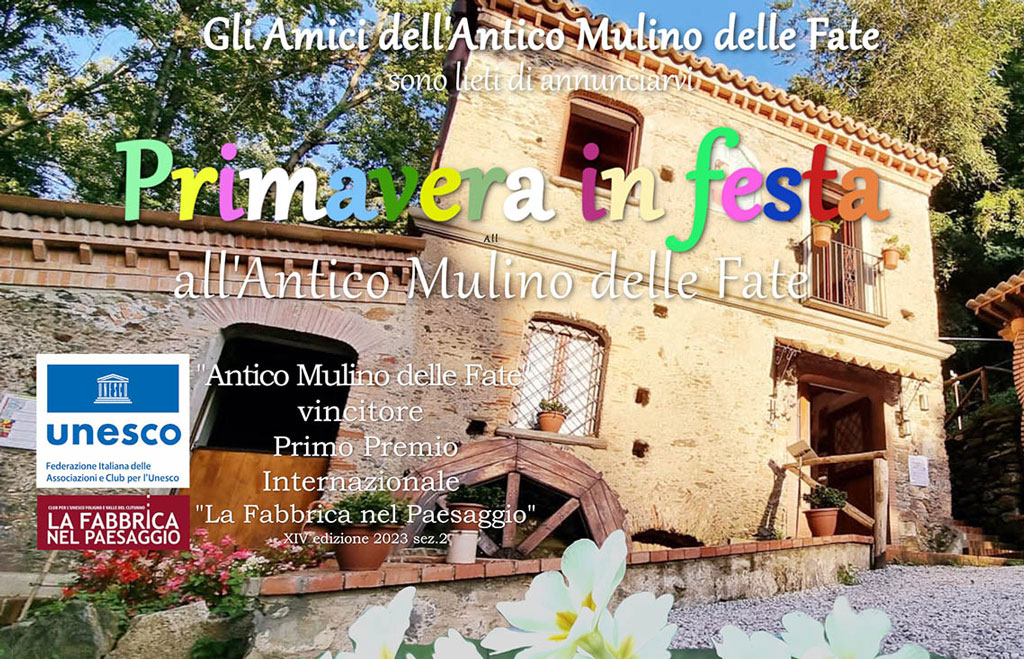 Lamezia, “Primavera in festa” all’Antico Mulino delle Fate dal 30 marzo
