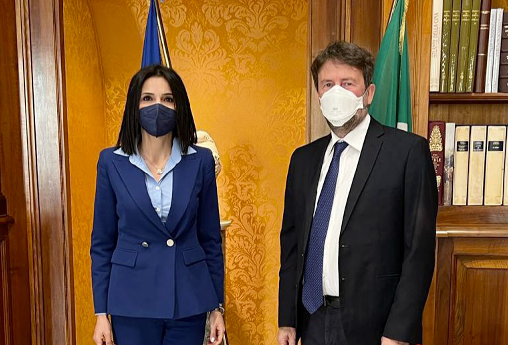 Regione, vicepresidente Princi incontra il ministro Franceschini: "Colloquio cordiale e produttivo"