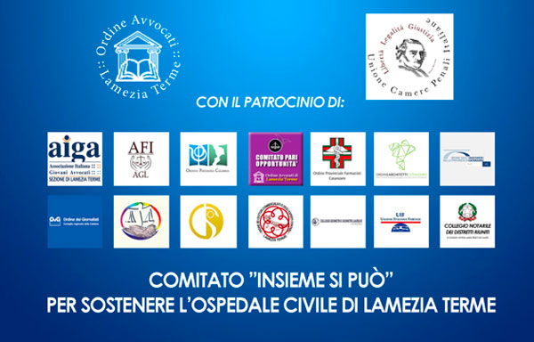 Lamezia, i professionisti scendono in campo per sostenere l'ospedale