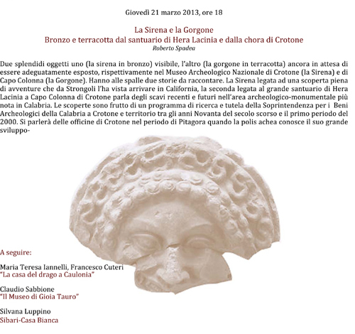 Lamezia: Al Museo archeologico quattro incontri sulla Magna Graecia