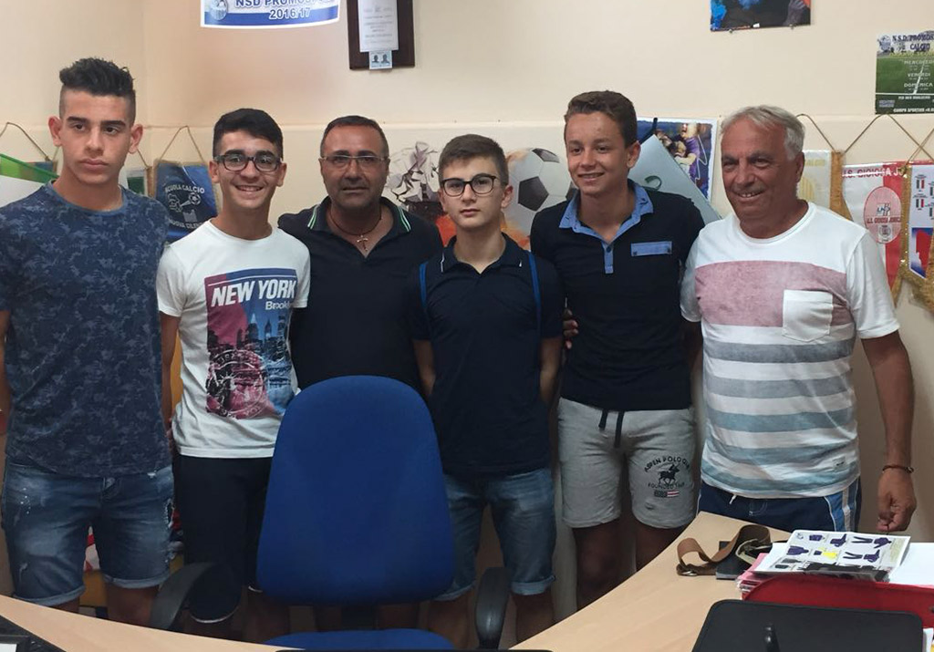 Lamezia, 4 atleti della Promosport selezionati dal Centro Formazione Giovani Calciatori Torino