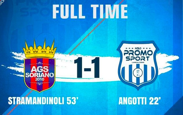 Promosport pareggia con il Soriano e si qualifica direttamente alla finale play-off