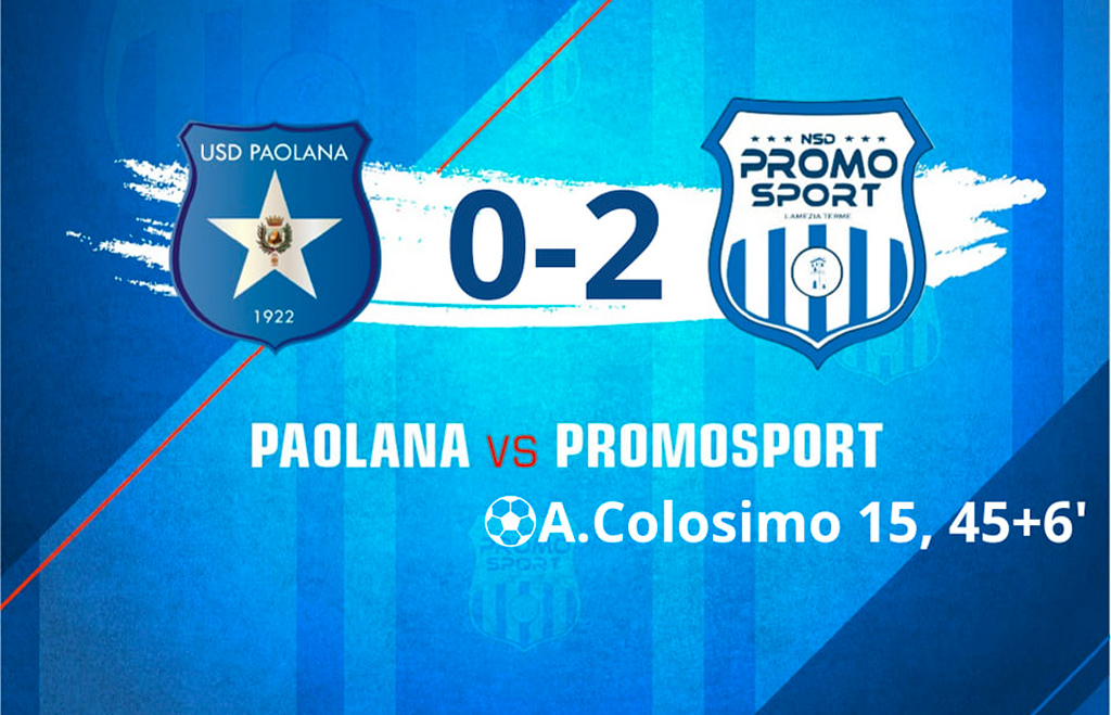 La Promosport vince a Paola e balza al quinto posto