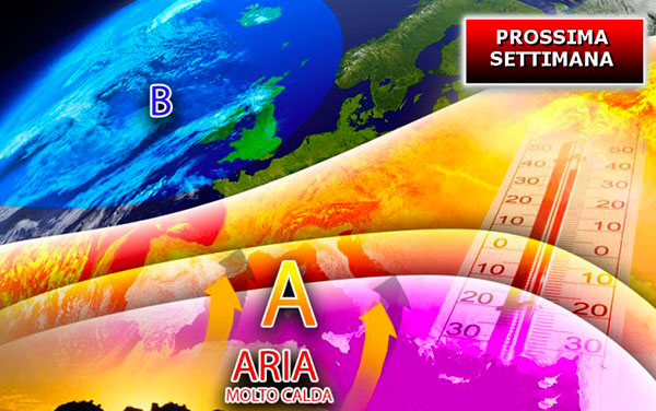 In arrivo caldo africano per l’ultima settimana di luglio: in Calabria attesi picchi fino a 40 gradi 