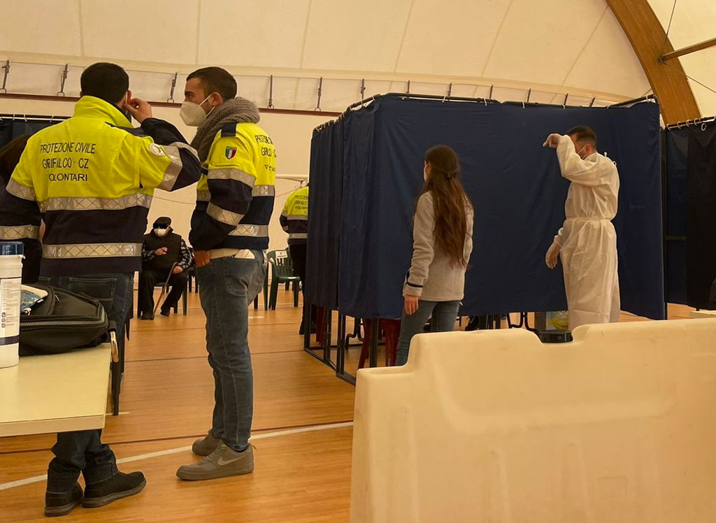 Prosegue campagna vaccinale anti Covid 19 a Girifalco: somministrate oggi 222 dosi