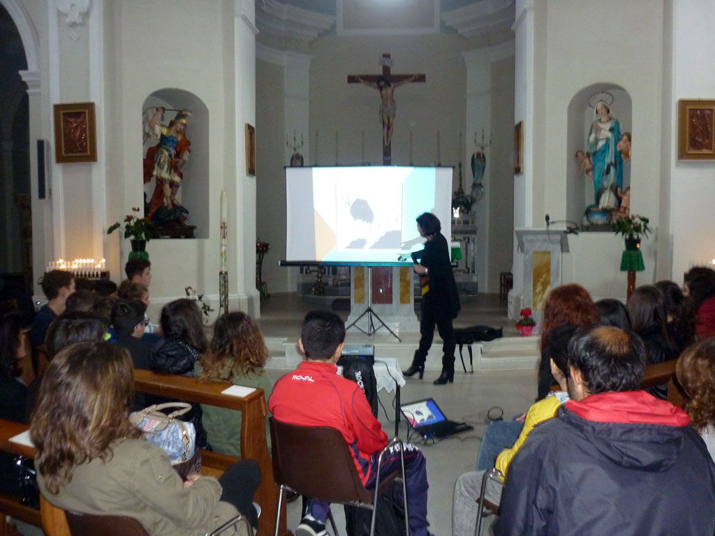 Platania: genitori e ragazzi del catechismo incontrano psicologa Angela Villella