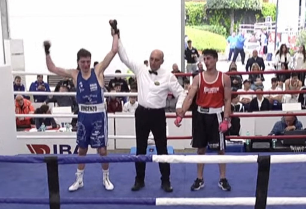 Campionati italiani juniores di pugilato, fighter lametino Zanghi
