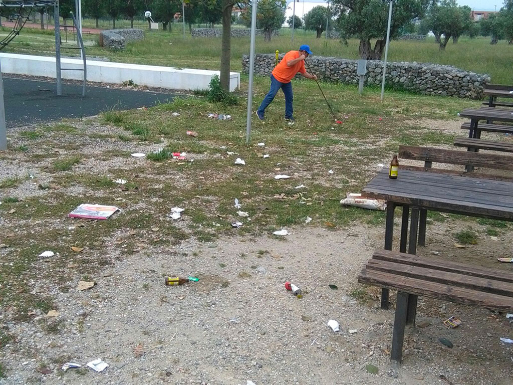 Lamezia: cittadini avviano pulizia straordinaria al parco Peppino Impastato 