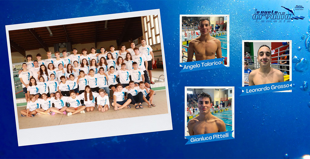 Arvalia Lamezia: Talarico, Grasso e Pittelli conseguono i tempi per i Campionati Italiani