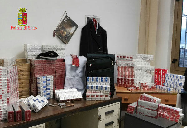 Aveva in casa 47 kg di sigarette, denunciato 69enne reggino per ricettazione