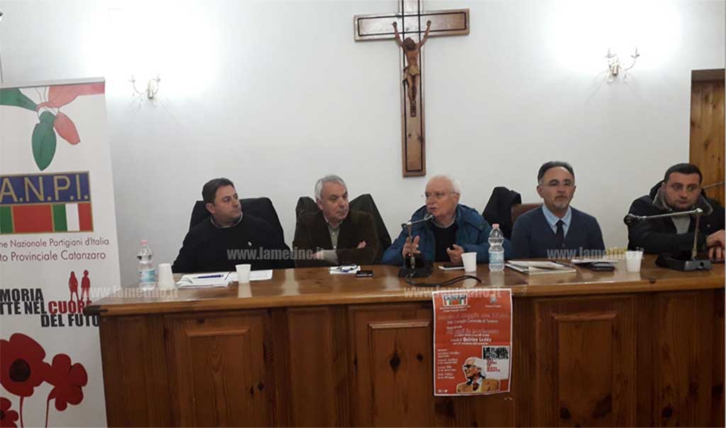 Anpi, a Taverna il commosso ricordo di Quirino Ledda nel quarto anniversario della sua scomparsa