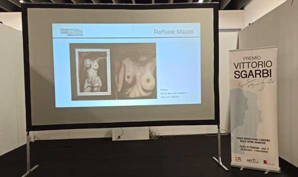 L'artista lametino Raffaele Mazza riceve a Ferrara Premio Internazionale Isabella D’Este