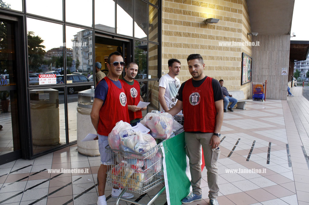 Lamezia: CasaPound, raccolta alimentare per famiglie bisognose