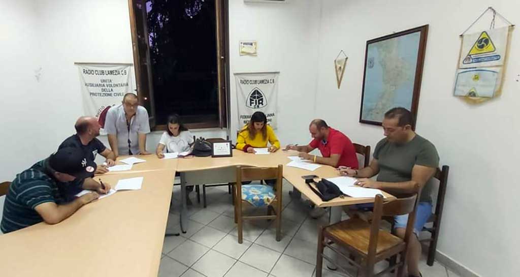 Al via le attività dell’Associazione di Protezione Civile "Radio Club Lamezia" 