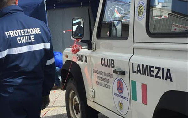 Coronavirus, dalla spesa ai medicinali e bollette: Associazione di Protezione Civile "Radio Club Lamezia” offre servizi gratuiti alla cittadinanza