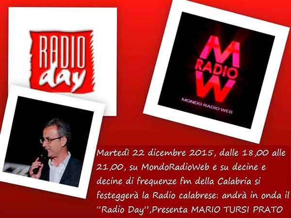  "Radio Day", la prima festa radiofonica calabrese il 22 dicembre
