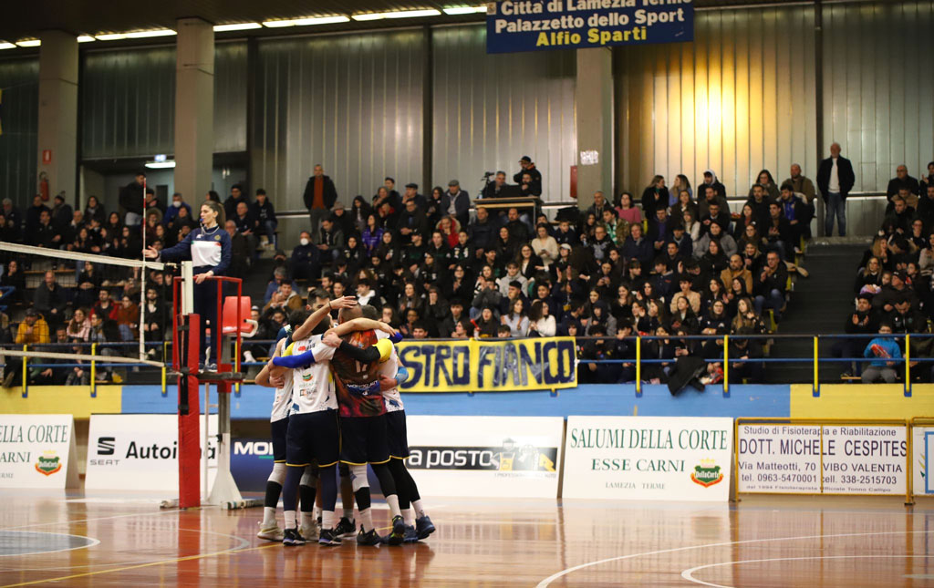 Raffaele Lamezia batte Cinquefrondi per 3-1 al PalaSparti
