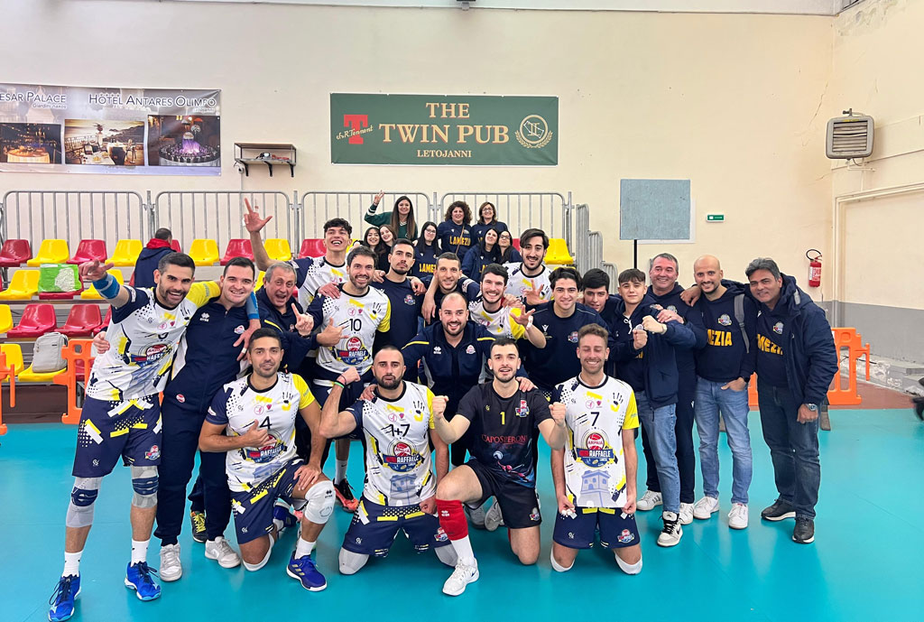 Raffaele Arpaia Lamezia batte Letojanni per 3-1
