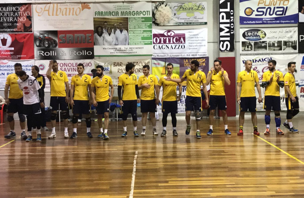 Volley, battuta d'arresto della Raffaele Lamezia in casa del Leverano