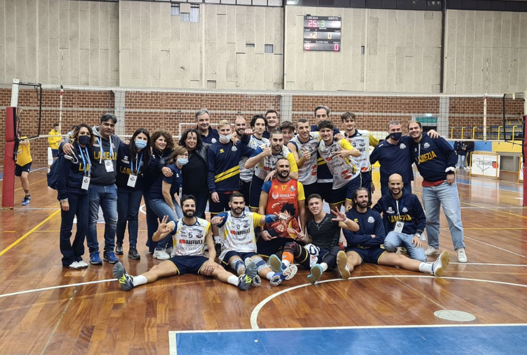 Pallavolo, Raffaele Lamezia batte 3 a 0 Paomar Siracusa