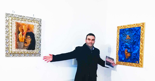 Raffaele Mazza all’evento internazionale "Arte Salerno 2018"