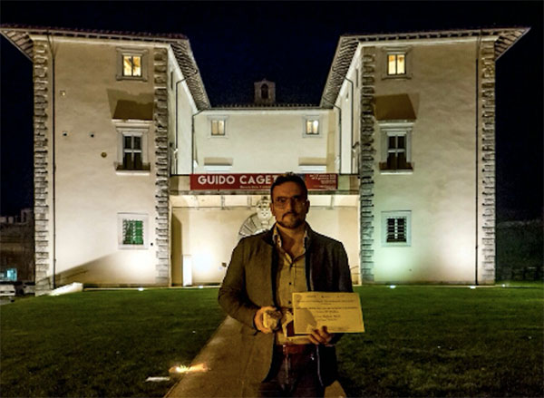 "Premio internazionale Michelangelo Buonarroti", riconoscimento all'artista lametino Raffaele Mazza