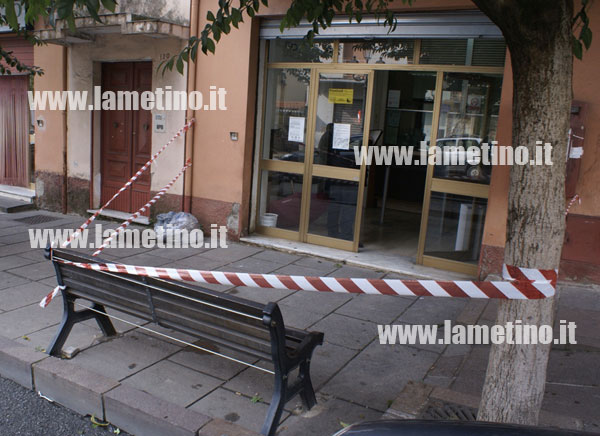 Lamezia: Rapina alla posta in via Eroi di Sapri
