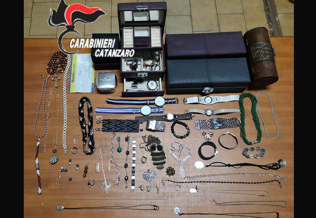 Furti in appartamenti, controlli dei carabinieri nel catanzarese