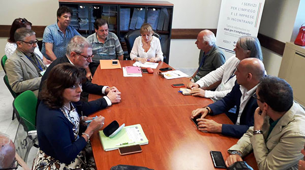 Incontro in Cittadella con l’assessore Robbe sulla vertenza lsu – lpu