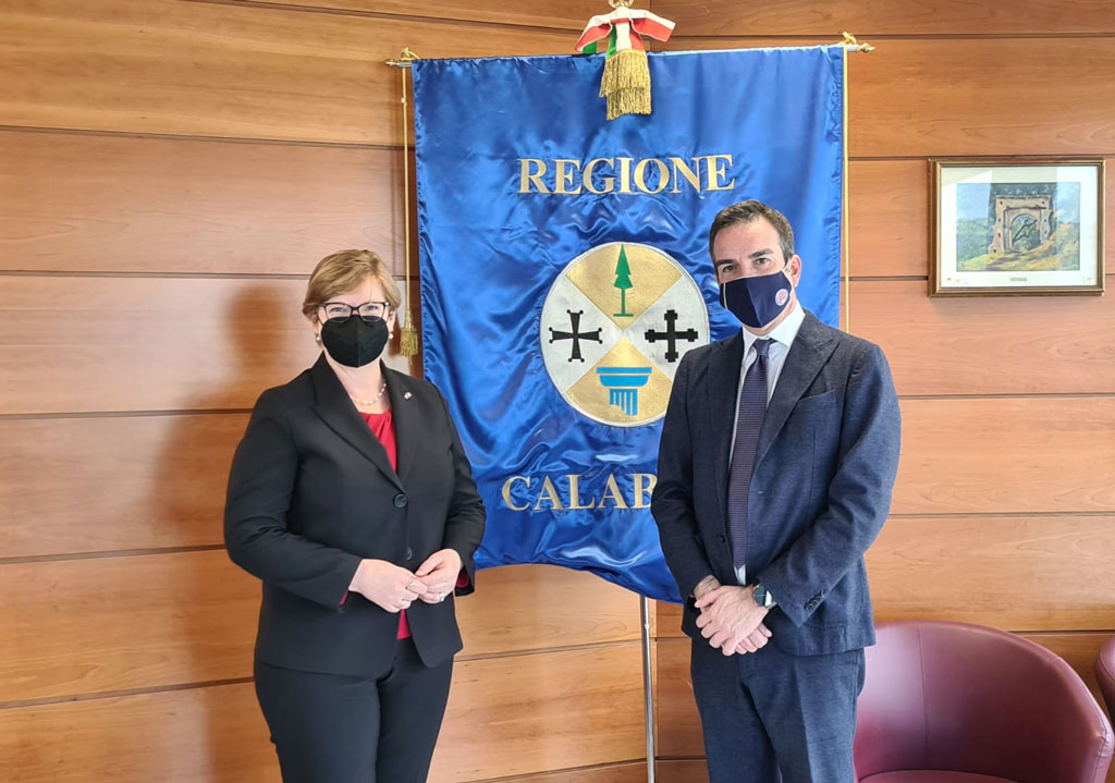 Regione, Occhiuto e Princi incontrano il console Avery: "Gettate le basi per una forte collaborazione"