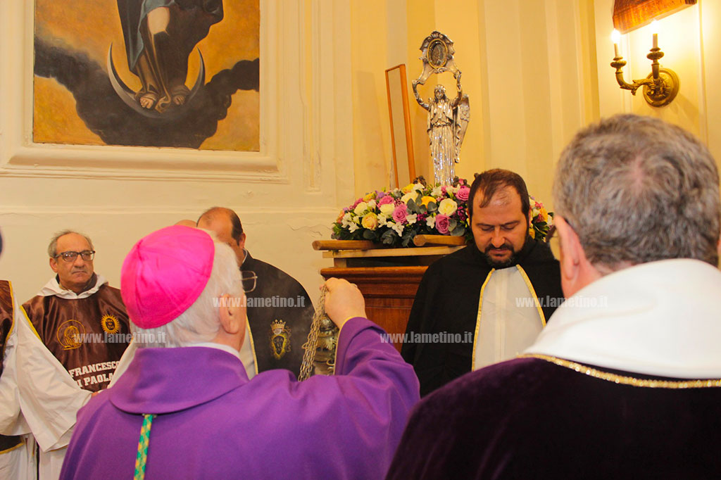 Lamezia: è partita alla volta dell’Australia la reliquia di San Francesco di Paola, oggi la Messa al Santuario