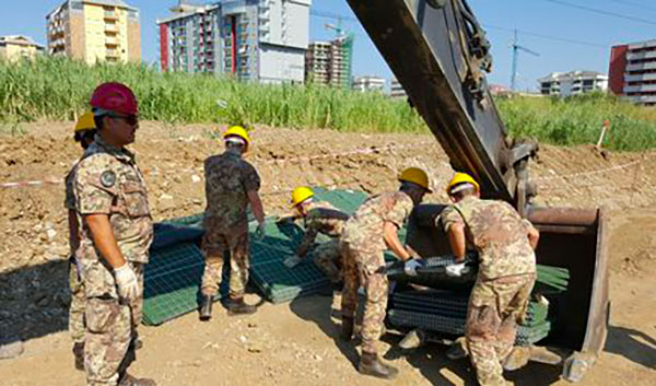 Scoperto residuato bellico a Crotone, disposto isolamento zona