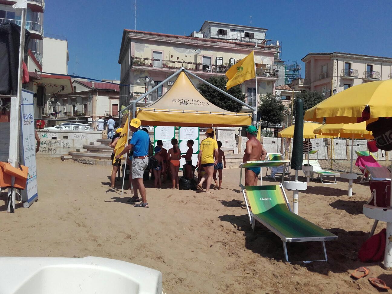Legambiente Calabria, tappa al porto di Crotone per "Ricicla estate"