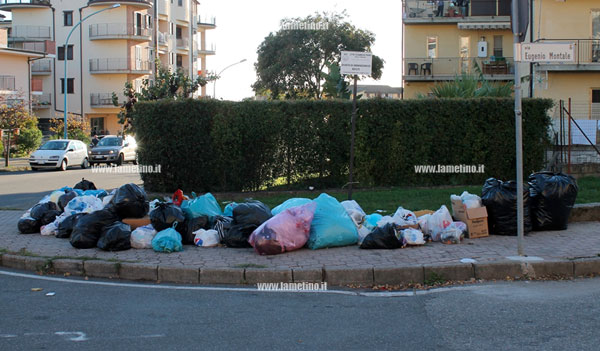 Lamezia: Problema rifiuti abbandonati in via Montale