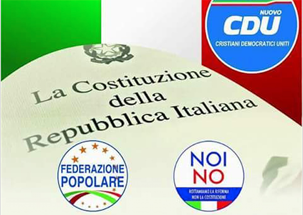Lamezia: Nuovo Cdu, il 1 dicembre conferenza regionale per il no al referendum