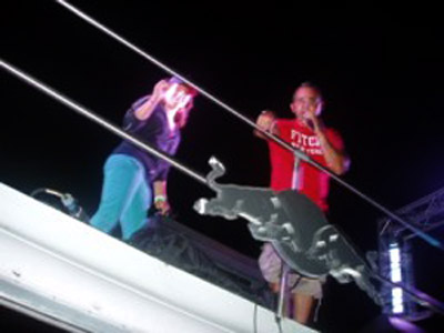 Gizzeria: La musica anni '80 dei Righeira al campionato Kite Surf