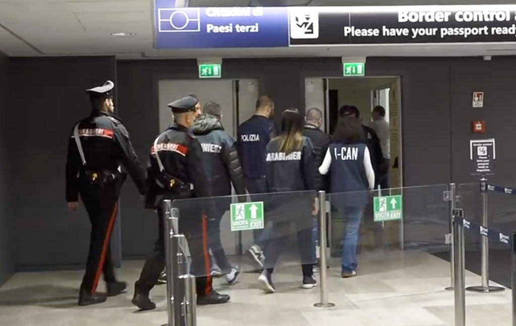 'Ndrangheta, arrestato latitante vibonese domiciliato in Canada all'aeroporto di Fiumicino