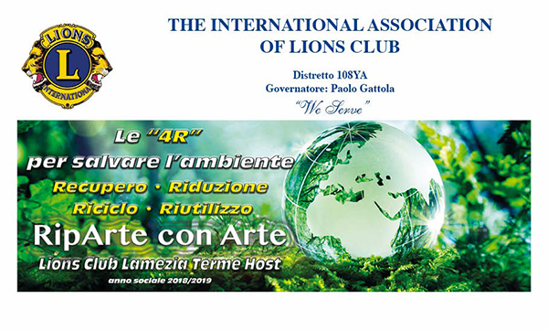 Lamezia, Lions Club “RipArte con Arte” il 17 novembre 