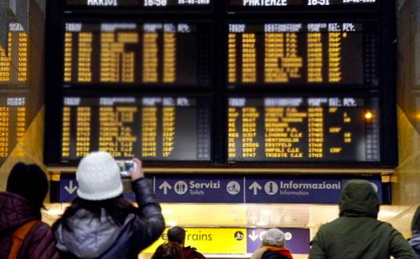 Maltempo, Codacons chiede risarcimenti per passeggeri treni 