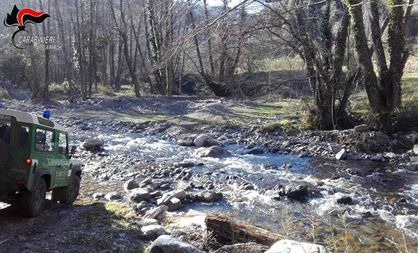 Carabinieri forestali ritrovano uomo disperso nel Parco nazionale Aspromonte