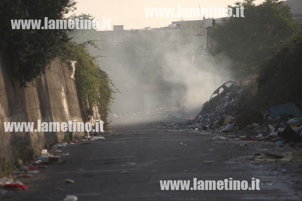 Lamezia: Dopo bonifica nuovo rogo al campo rom