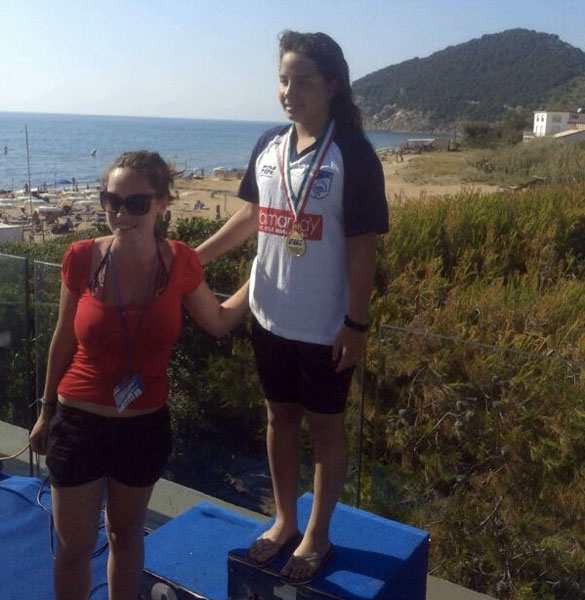 Lamezia: Nuoto, Rosamaria Viterbo è Campionessa Italiana Fondo categoria "Cadetti"