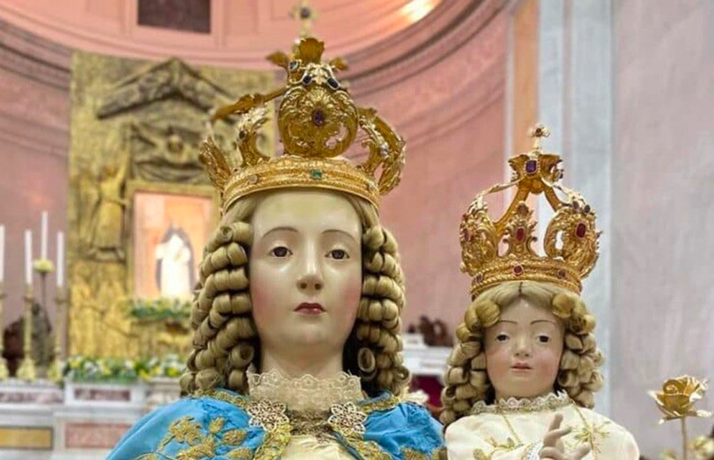 Furto sacrilego a Soriano Calabro, rubato l'oro a statua della Madonna