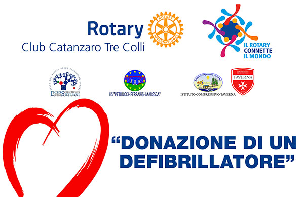 Rotary ''Tre colli'' organizza progetto 'L’urgenza di sapere … anche nelle scuole' l'11 gennaio a Catanzaro