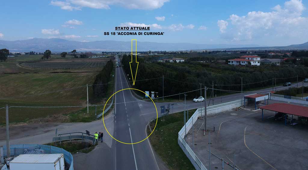 Consegnati lavori per costruire rotatoria su ss 18 ad Acconia di Curinga