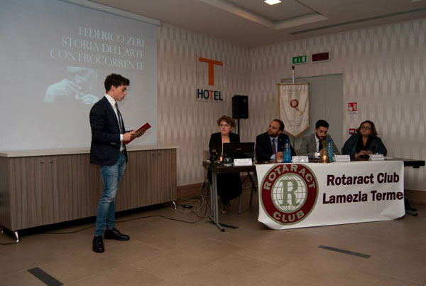 Lamezia: Rotaract Club presenta forum su Federico Zeri