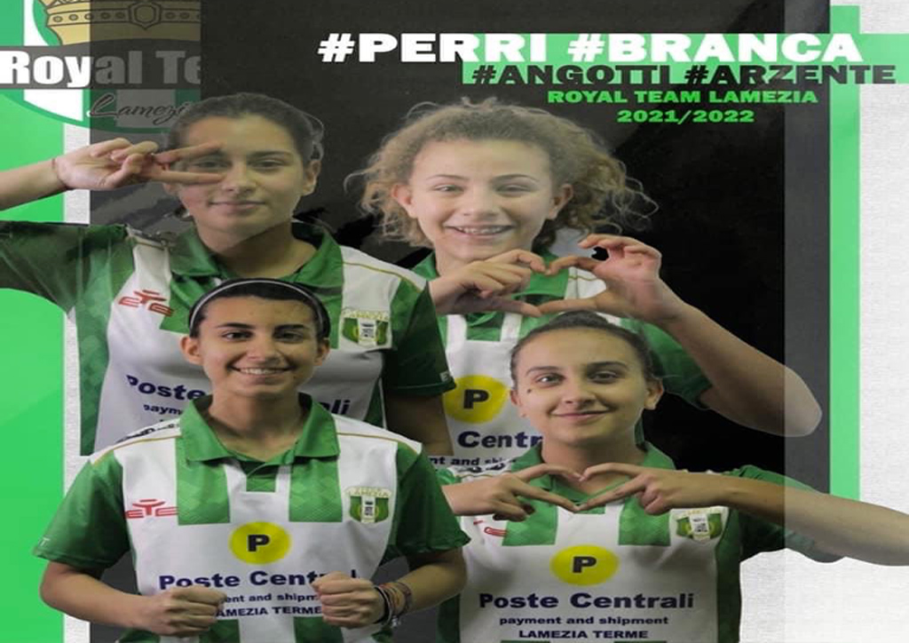Royal Team Lamezia conferma 4 giovani calcettiste