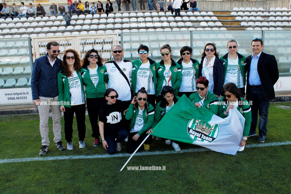 La Royal Team Lamezia festeggiata al D’Ippolito. Martedì incontra Speranza